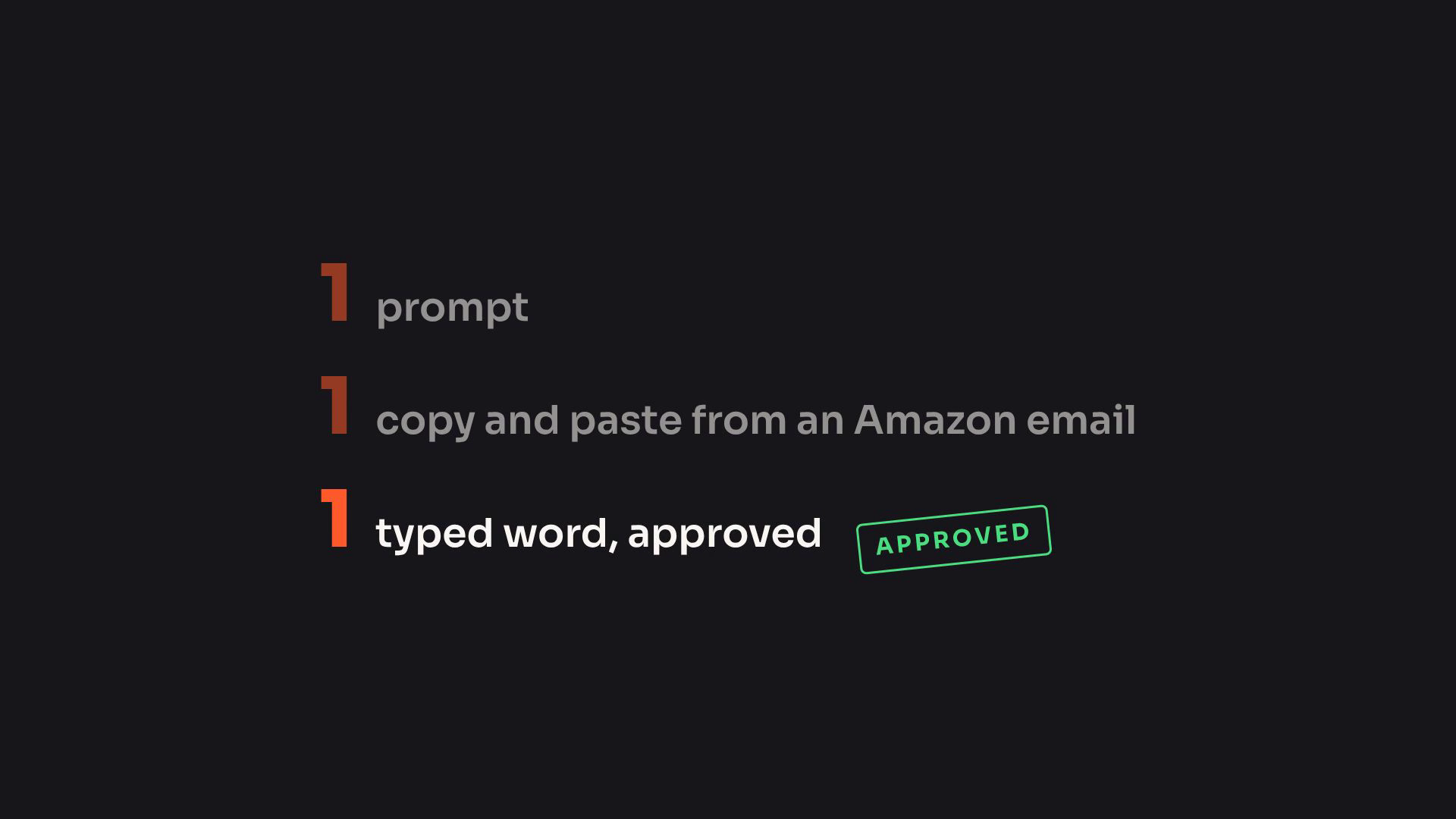 My total ai content automation input: 1 prompt, 1 copy and paste, 1 approved