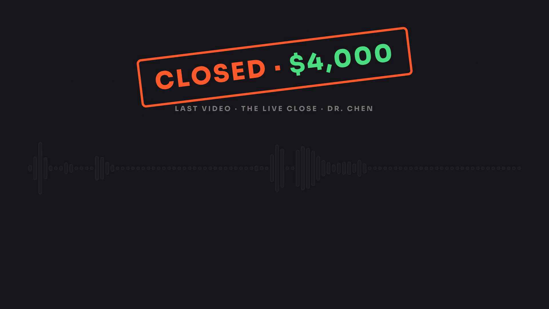 The $4,000 close for the AI receptionist, stamped on the real call