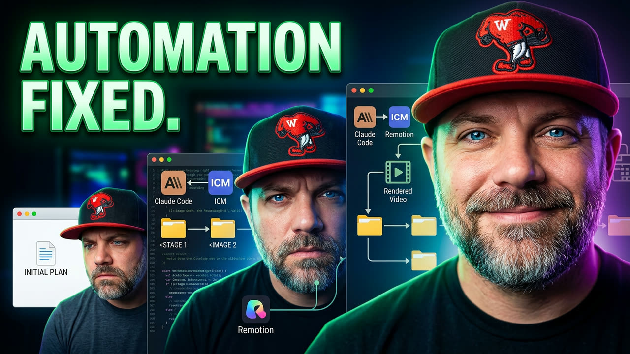 The AI video production workflow that built this video, walked stage by stage